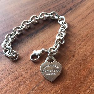 Return to Tiffany & Co. heart bracelet